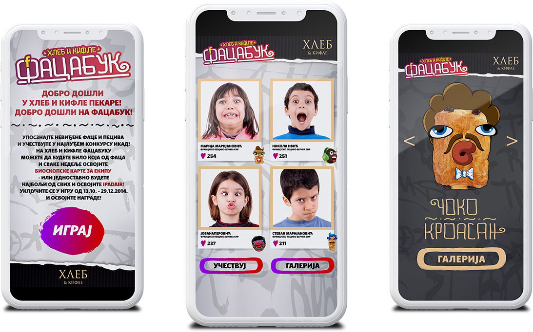 Lazarus Kreativ UX/UI Design hleb & kifle mobile app desctop image